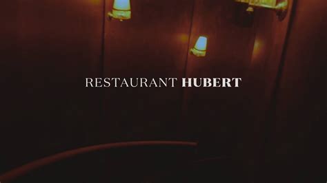 has restaurant hubert been removed.